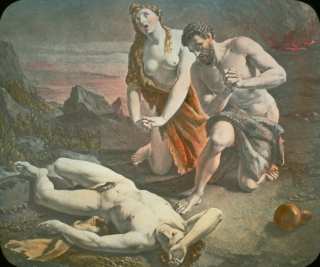 Адам и Ева находят тело Авеля
